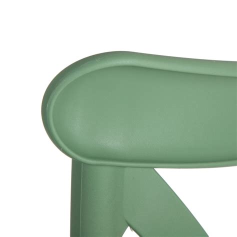 Silla Verde Menta Polipropileno X X Cm