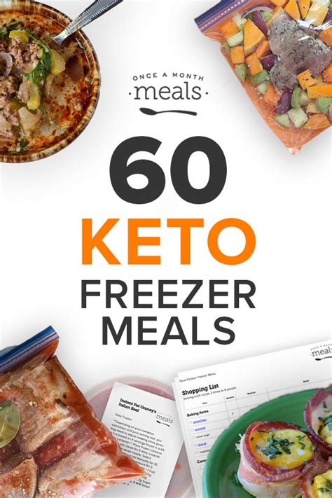 60 Keto Freezer Meals • Low Carb • High Fat • Grain Free Low Carb Freezer Meals Keto Meal