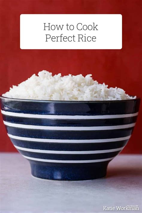 How To Cook Perfect Rice On The Stove Recipe Perfect Rice Cooking