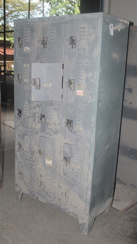 15 Doors Steel Door Locker 15 Doors Steel Door Locker HMR Shop N Bid