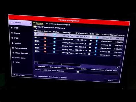 How To Delete Add Hikvision IP Camera On A Hikvision NVR How To Show