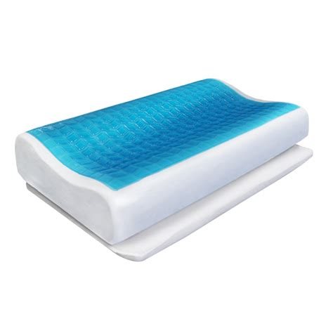 Flexi Gel Adjustable Contoured Memory Foam Pillow | eBay