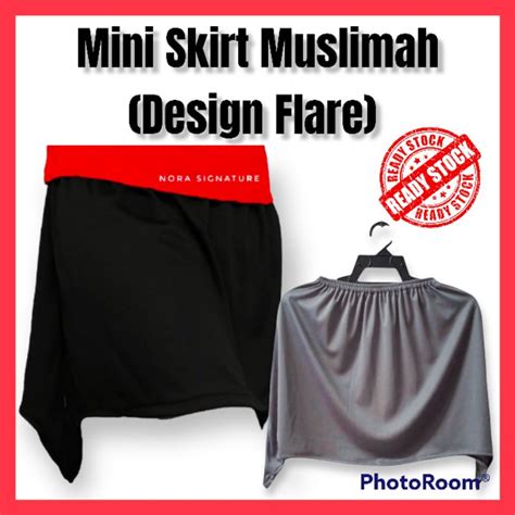 Mini Skirt Muslimah Extender Mini Skirt Muslimah Material Jersey Best