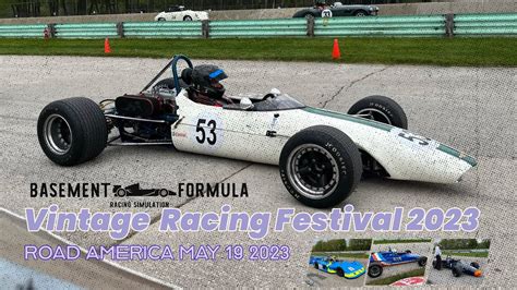 SVRA Vintage Festival Weekend At Road America 2023 Speed Tour Event