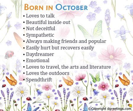 Birthday Month October Quotes ShortQuotes Cc