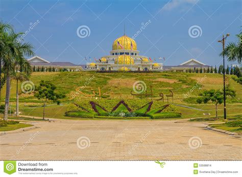 Malaysian Royal Palace stock photo. Image of culture - 53598814