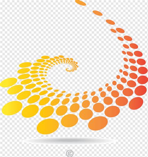 Halftone Dotted Shape Swoosh Png Pngwing