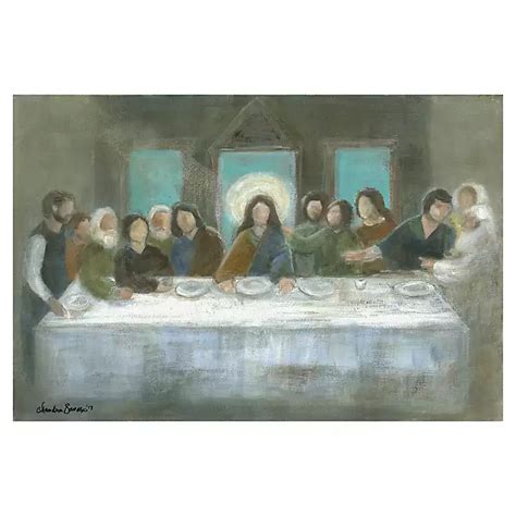 The Last Supper Canvas Art Print By Chandra Savaso RollaDank