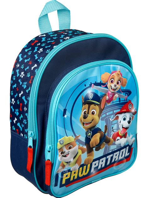 Paw Patrol Plecak Psi Patrol W Kolorze Granatowo Turkusowym 25 X 31