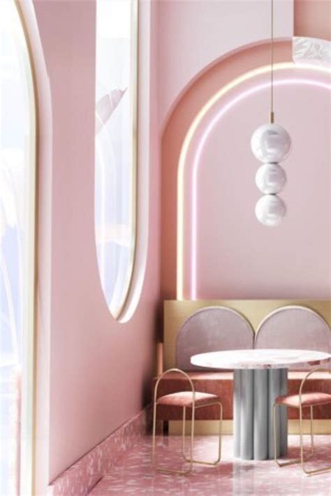 FOCUS ON CIRCLES CURVES CLAIRE HEFFER DESIGN Cafe Interior Cafe