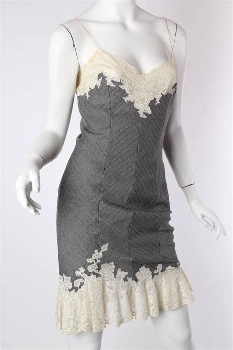 John Galliano For Christian Dior 1998 Bias Cut Lingerie Slip Dress At 1stdibs Dior Slip Dress