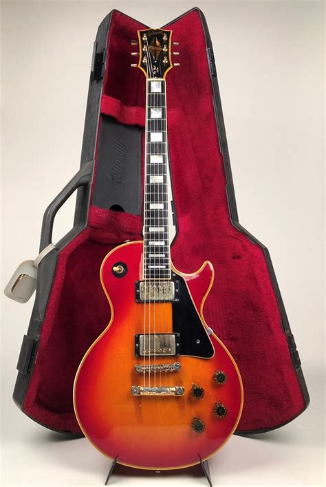 Gibson Les Paul Custom 1972 Cherry Sunburst Guitar For Sale Guitars West