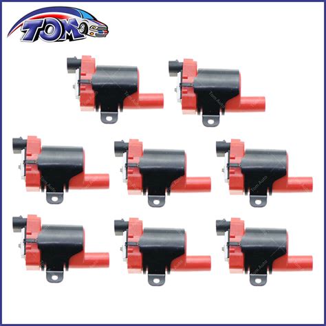 Brand New Set Of 8 Ignition Coils For Gmc Chevrolet 4 8l 5 3l 6 0l V8 Uf262 D585 Ebay