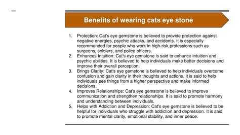 Ppt The Cats Eye Gemstone What Are The Benefits Effects And Their