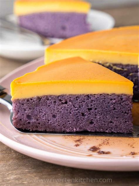 Easy Ube Flan Cake Riverten Kitchen