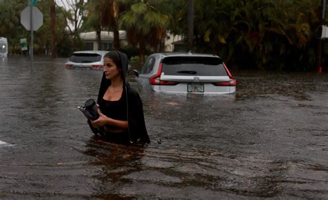 Alerta Roja En Florida Autoridades Pronostican Inundaciones