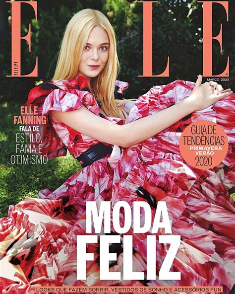 Magazine Covers On Twitter Elle Magazine Elle Fanning Celebrity