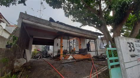 Ditinggal Pemiliknya Pergi Memancing Rumah Di Semarang Ludes Terbakar