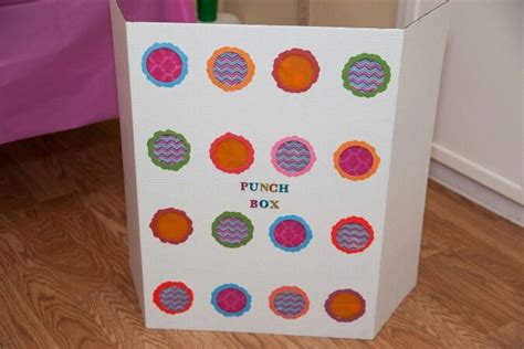 Punch Box Birthday Party Traycens 2nd Birthday Pinterest