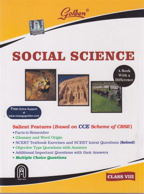 Golden Social Science A Book With A Difference Class Viii 1st Edition Buy Golden