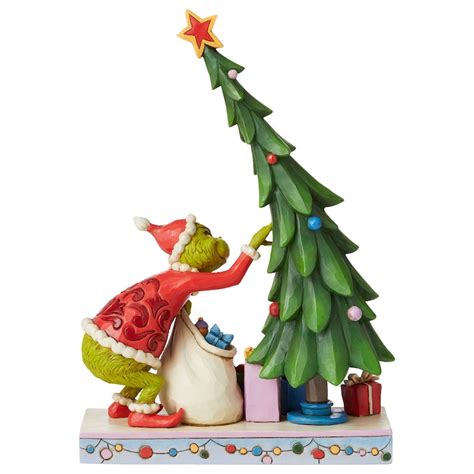 Dr Seuss The Grinch Undecorating Tree Figurine Hsamuel