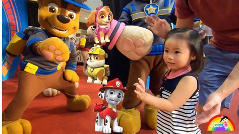 Paw Patrol Live Show 2019 Meet And Greet Paw Patrol Characters Youtube