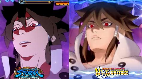 Indra Otsutsuki Ninja Voltage Vs Indra Otsutsuki Ninja Storm