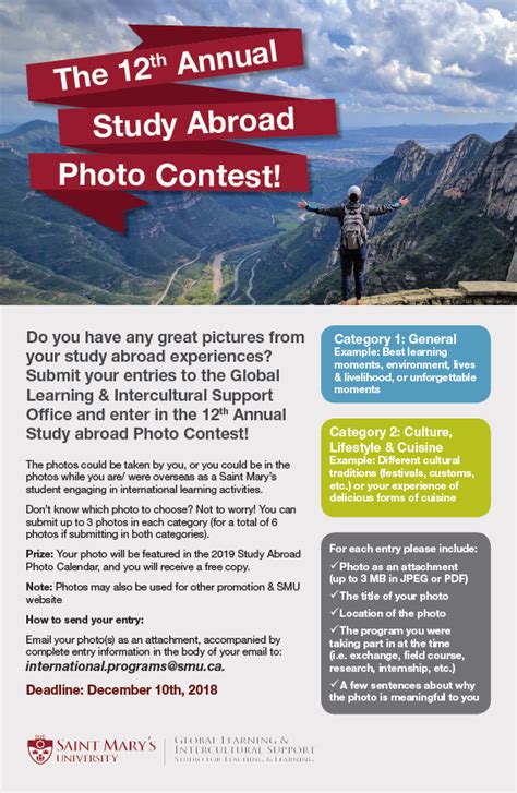 Study Abroad Photo Contest — Studio For Teaching And Learning