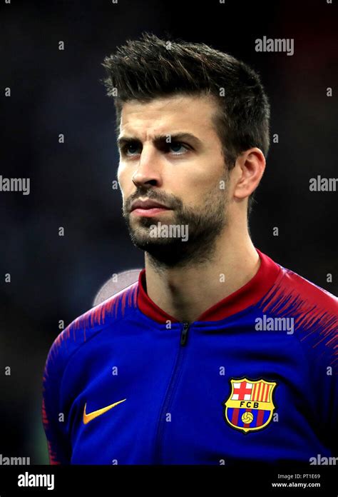 Barcelona's Gerard Pique Stock Photo - Alamy