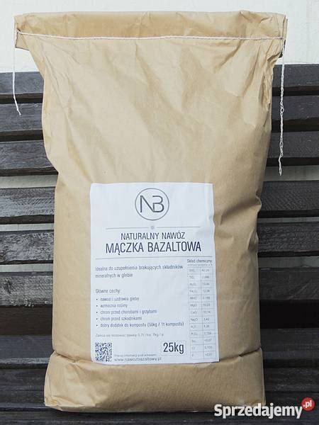 Naturalny Nawóz Bazaltowy Mączka bazaltowa 25kg Dankowice