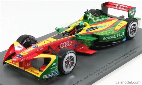 SPARK MODEL 18FE03 Scale 1 18 AUDI FORMULA E FE02 E TRON TEAM AUDI