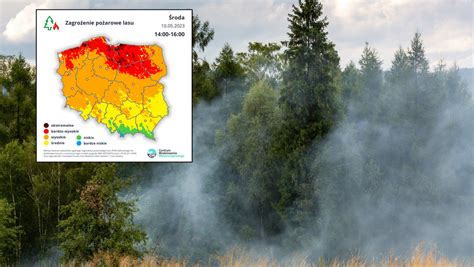 Ekstremalne zagrożenie Sytuacja w lasach pogarsza się błyskawicznie