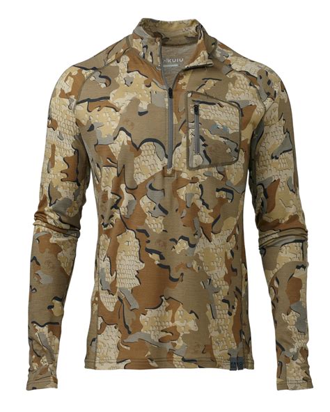 Ultra Merino 145 Zip T Hunting Shirt Valo Kuiu