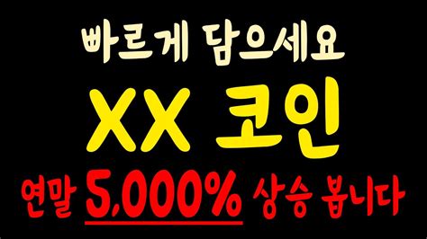 빠르게 담으세요 Xx코인 연말 5000 상승 봅니다 리플 도지코인 비트코인 비트코인캐시 가상화폐 암호화폐