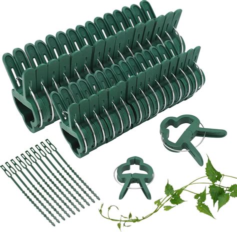 Sago Brothers 40 Pcs Plant Clips Garden Clips For Tomato