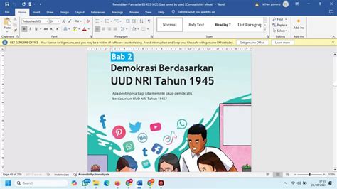 Rangkuman Materi Perilaku Demokratis Berdasarkan Uud Nri Tahun