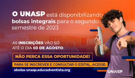 BANNER PARA SITE UNASP Centro Universitário Adventista de São Paulo