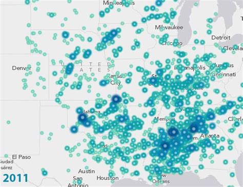 Explore Every Tornado Across the United States Since 1980 Through This Interactive Map ...