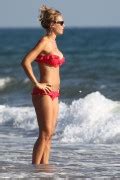 Ilary Blasi Pink Bikini Candids In Sabaudia Italy Jul 8 X92 HQ