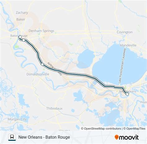 Ruta Greyhound Us S Horarios Paradas Y Mapas New Orleans Bus