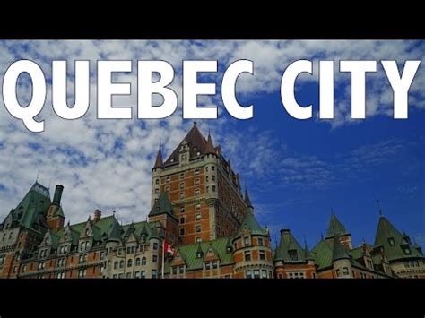 10 THINGS TO DO IN QUEBEC CITY Travel Guide YouTube