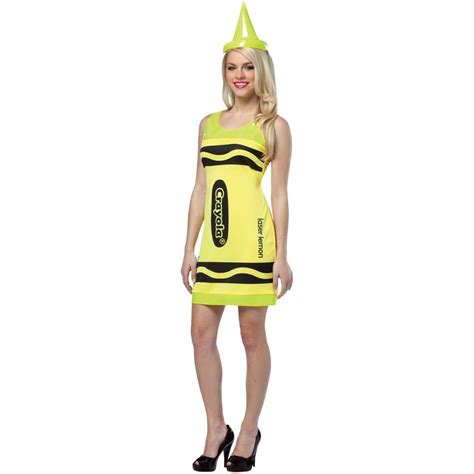 Yellow Pencil Crayola Adult Costume Scostumes