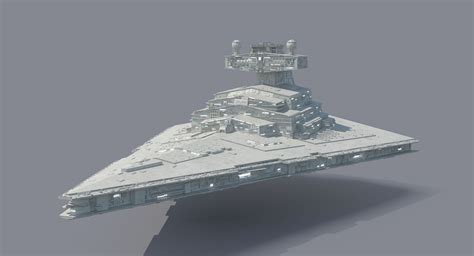 Star Destroyer 3D Model $149 - .c4d .max - Free3D