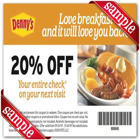 Denny S Coupons Printable