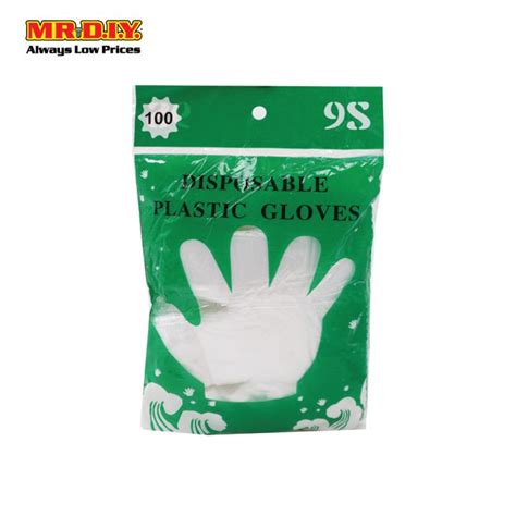 S Disposable Plastic Gloves Pcs Mr Diy