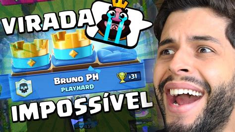 2 Torres Em 10 Segundos Virada IncrÍvel Ao Vivo No Clash Royale Youtube