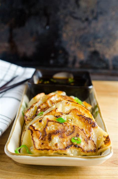 Spicy Sesame Chicken Potstickers Life S Ambrosia