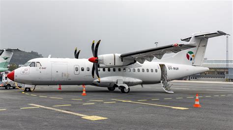 OY RUF ATR 42 500 ENBR BGO Airline Danish Air Transpo Flickr