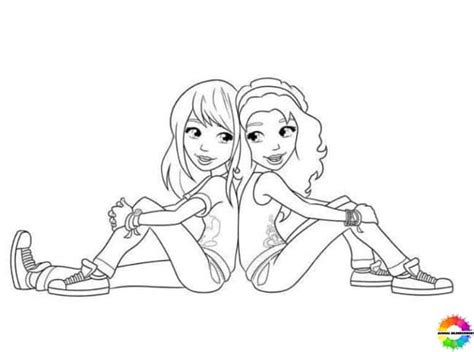 33 Magnifique Bff Coloriages Gratuits à Imprimer