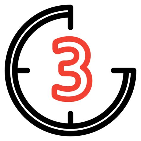 countdown  multimedia icons